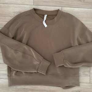 Lululemon Brown Crewneck Sweatshirt